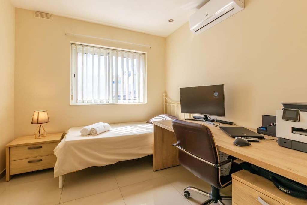 Modern 3 Bedroom Apartment Close To Paceville And Beach Is-Swieqi Eksteriør billede