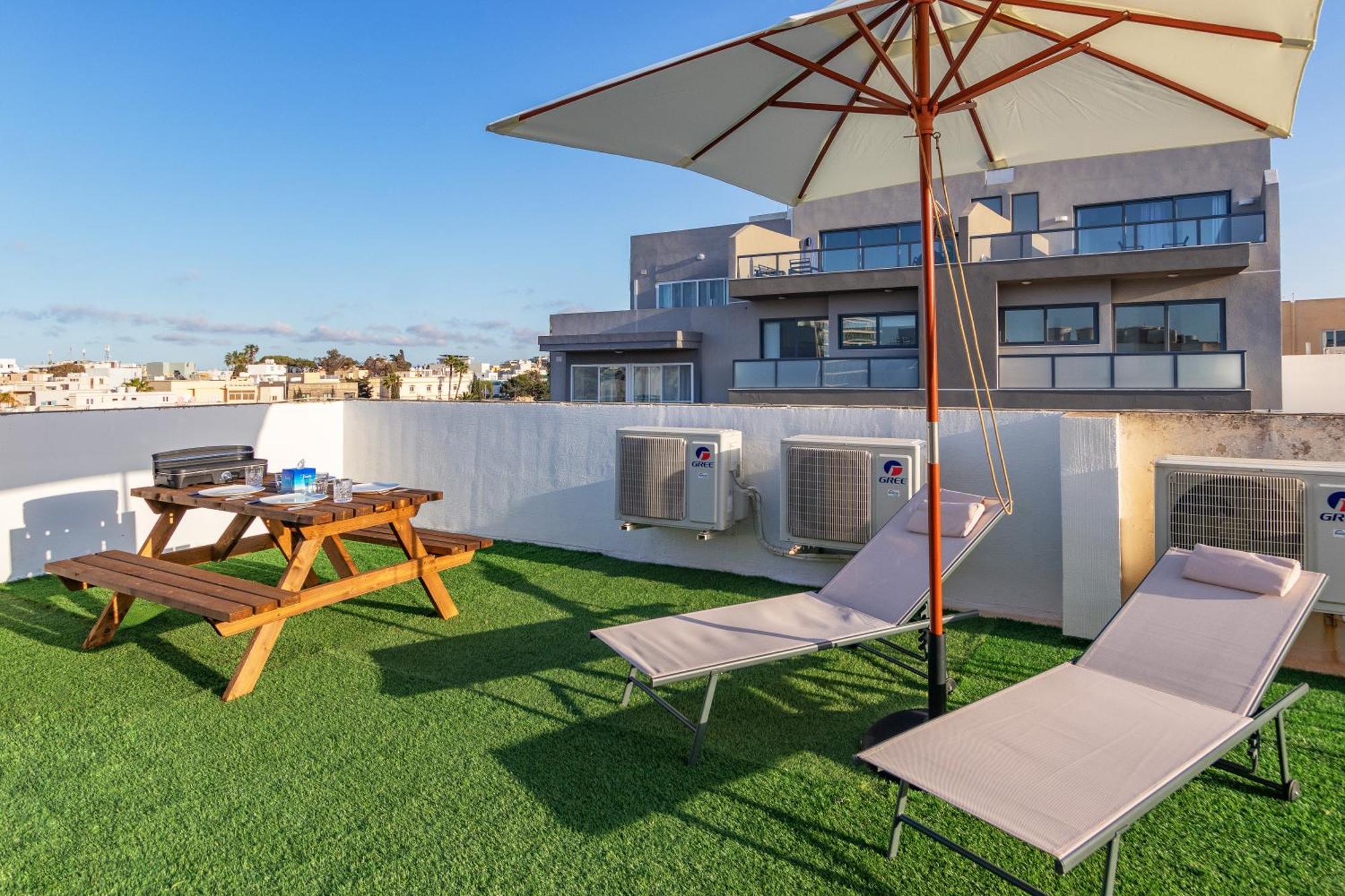 Modern 3 Bedroom Apartment Close To Paceville And Beach Is-Swieqi Eksteriør billede
